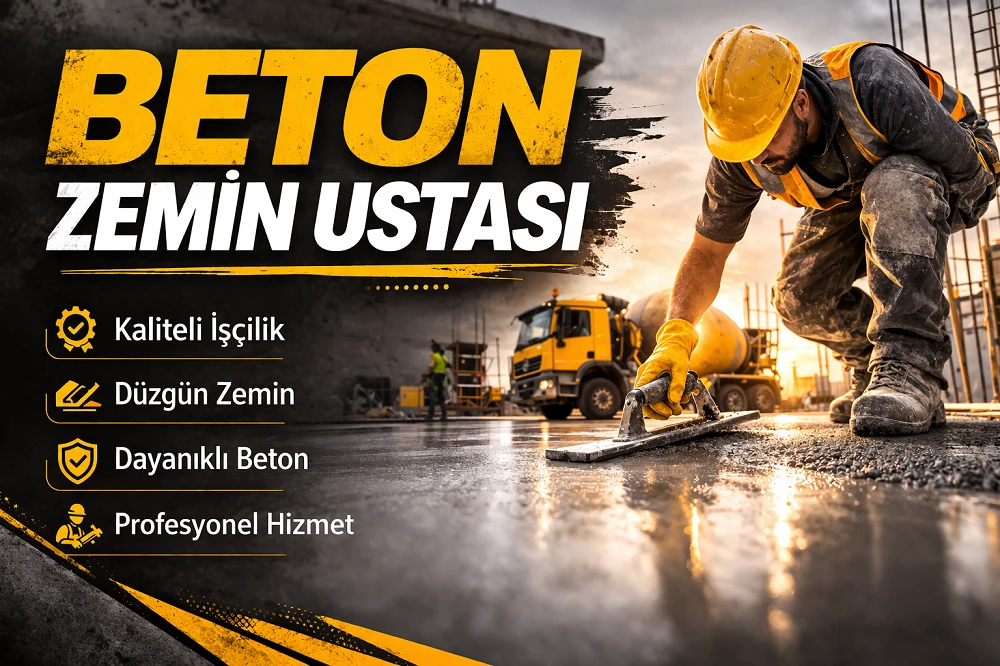 Kaş Beton Zemin Ustası